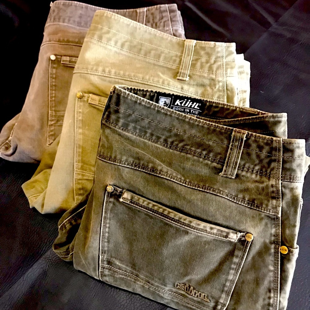 Kuhl Ryder pants- 3 pair!